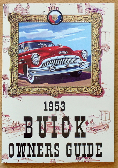 Instruktionsbok Buick personbilar 1953