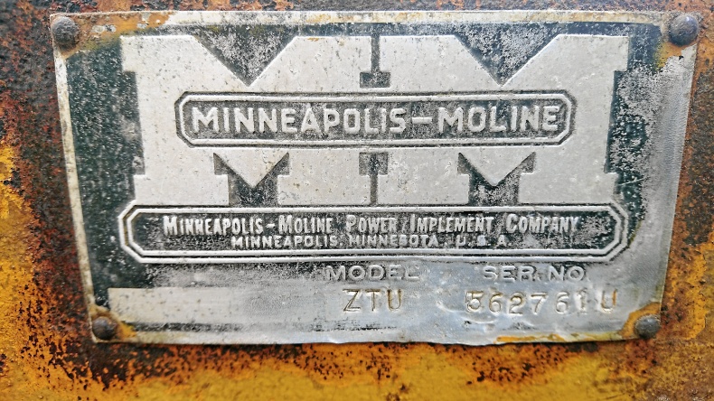 Minneapolis-Moline ZTU i delar