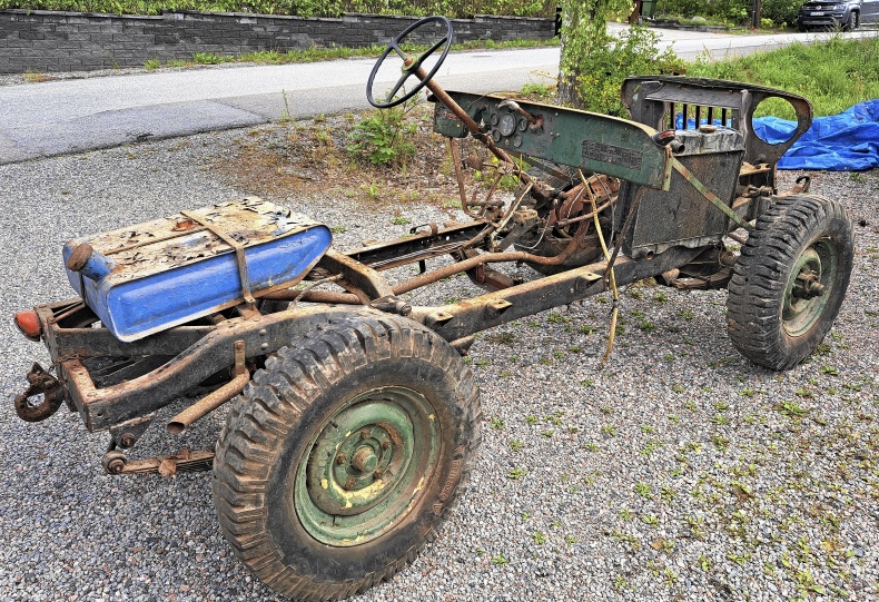 Chassi Willysjeep CJ3A