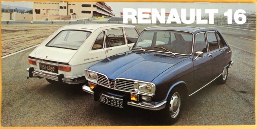 Broschyr Renault 16 1973