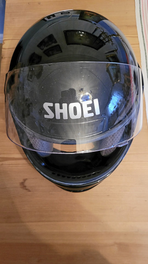 Shoei öppningsbar Mc hjälm