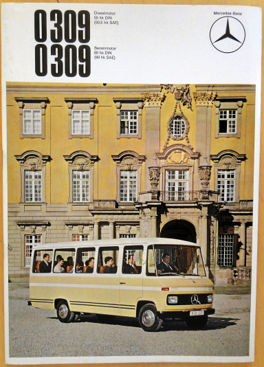 Broschyr Mercedes O309 1967