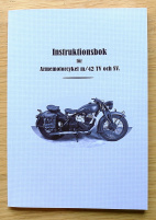 Instruktionsbok Monark Albin M/42 TV & SV