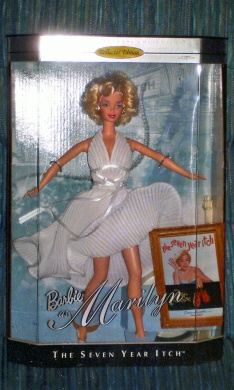 Marilyn Monroe Barbie 3 st