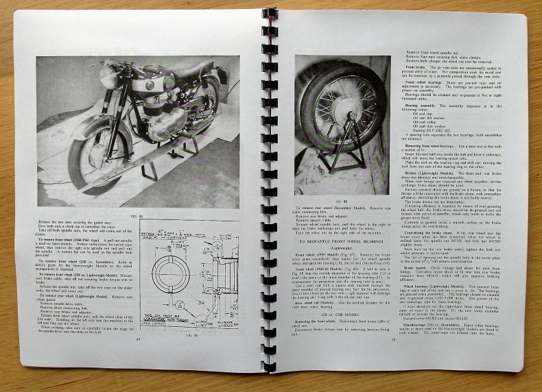 Verkstadshandbok  AJS - Matchless 1957 - 1964