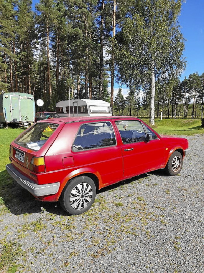 3 stycken Volkswagen Golf